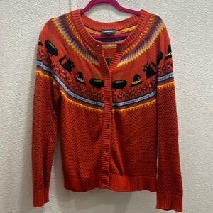MODCLOTH Cats & Cauldrons Cardigan 🎃